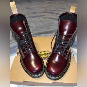 Dr. Martens cherry red